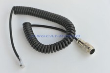 Yaesu 8-Pin Round to Yaesu 8-Pin Modular Microphone Mic Plug Adapter Cable FT857
