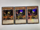 3 x RA01-EN002 Lonefire Blossom Super Rare 1st Edition YuGiOh Playset