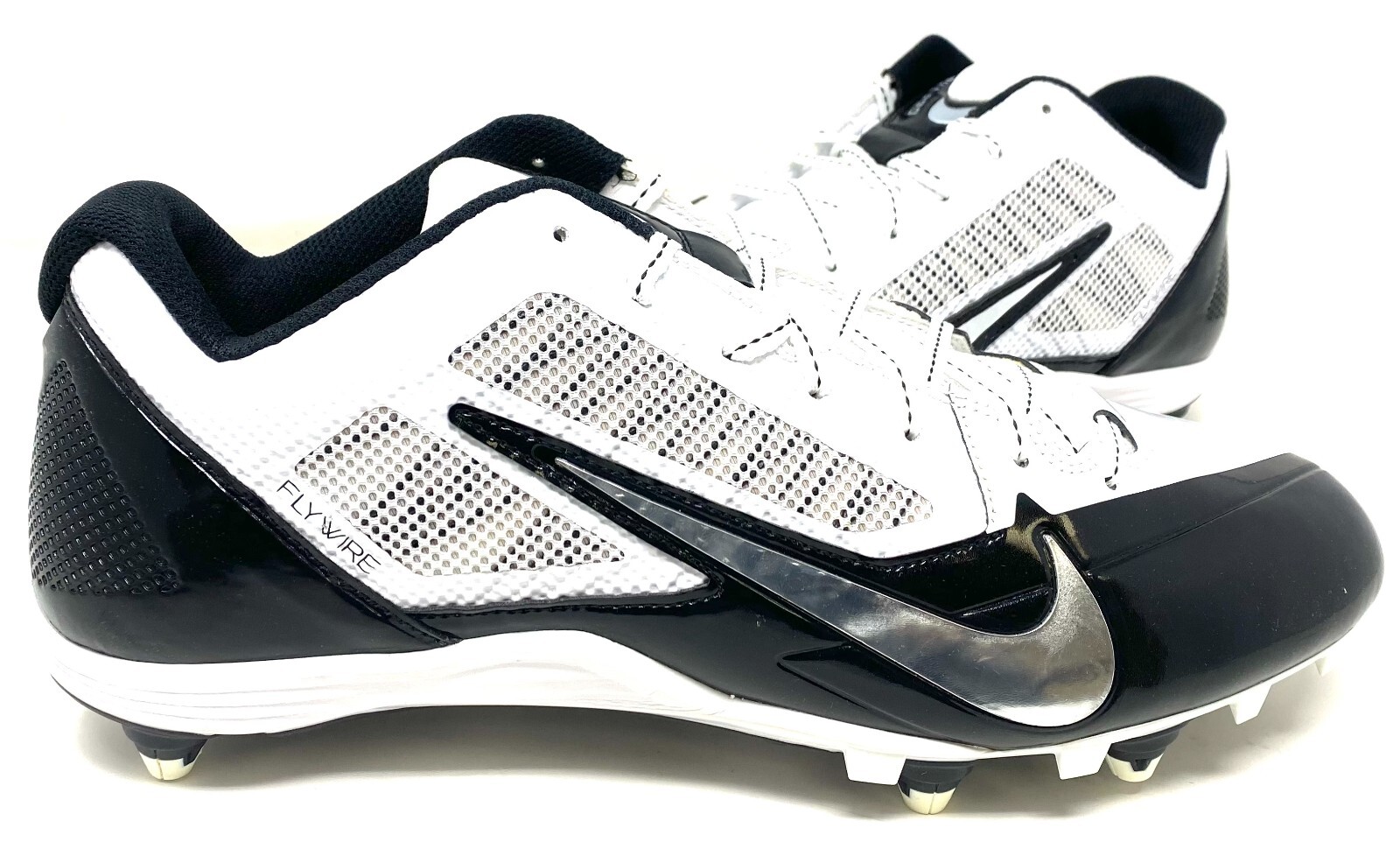 white nike football cleats size 12