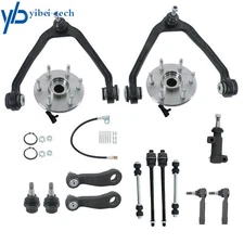 4WD Front Suspension Kit Wheel Hub Bearings For Chevy Silverado GMC Sierra 1500