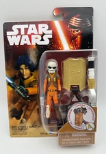 Star Wars Rebels Ezra Bridger Variant with helmet ON 3.75" action figure new HTF