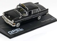 Opel KapitäN Taxi 1959-1964 Schwarz LHD 1/43 Ixo Altaya Eaglemoss