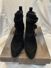 Women’s Crown Vintage Stralla Bootie Black Size 8 M