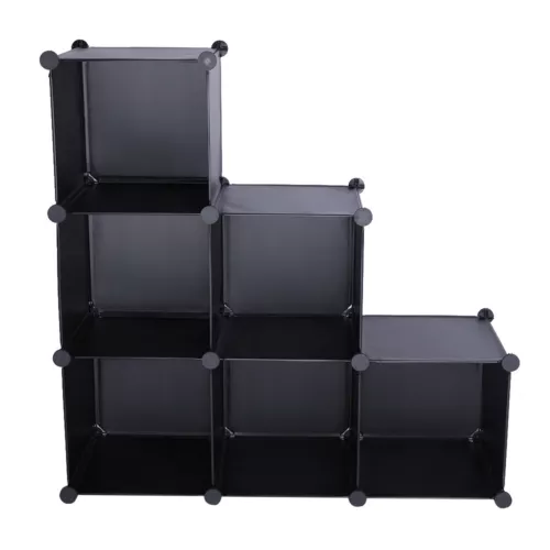 6-Cube Closet Organizer Storage Shelves Cubes Organizer DIY Closet Cabinet New - Picture 4 of 15