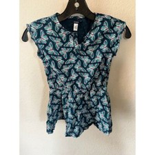 Okaidi dress top butterflies 5 girls