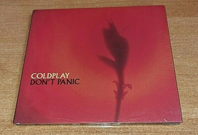 COLDPLAY Don't panic + You only live twice LIVE +1 RARE UK EURO CD SINGLE SEALED