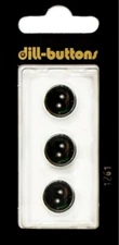 Dill Buttons ~ (1261) - 1/2" - 3 ct