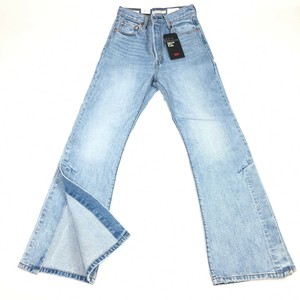 levi rib flare cage split super jeans rise multi