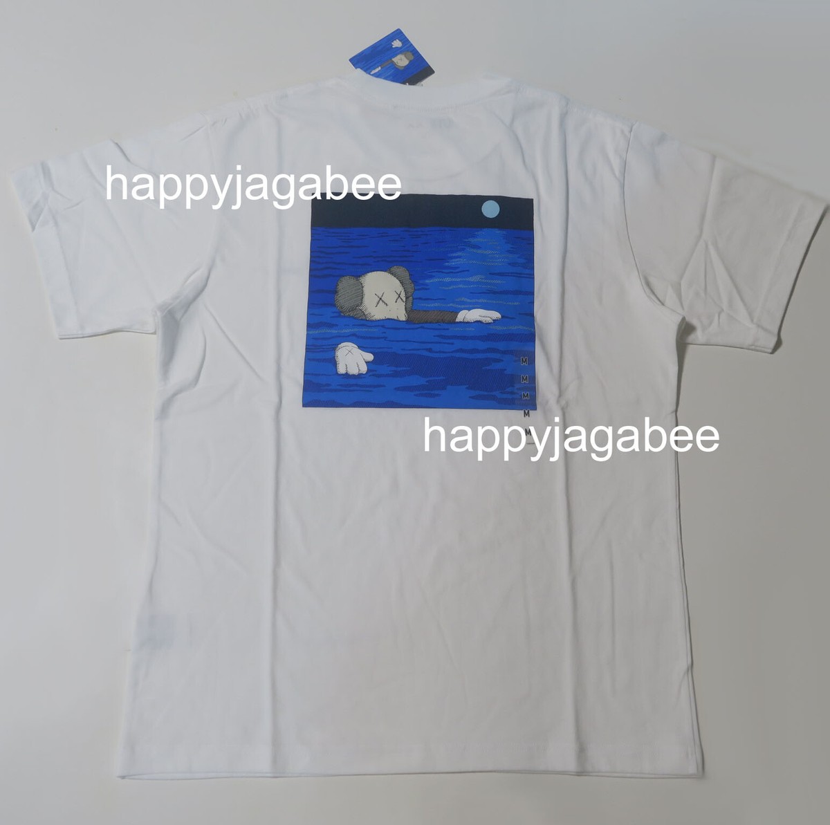 ★23AW★KAWS UT Graphic Tee UNIQLO 2023 Men KAWS x UNIQLO UT Graphic Tee White x Blue