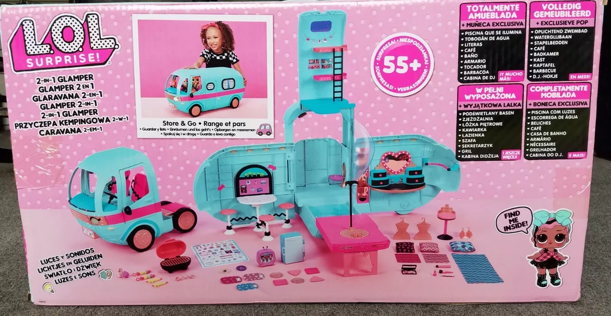 L.O.L. Surprise! 2-in-1 Glamper Fashion Camper