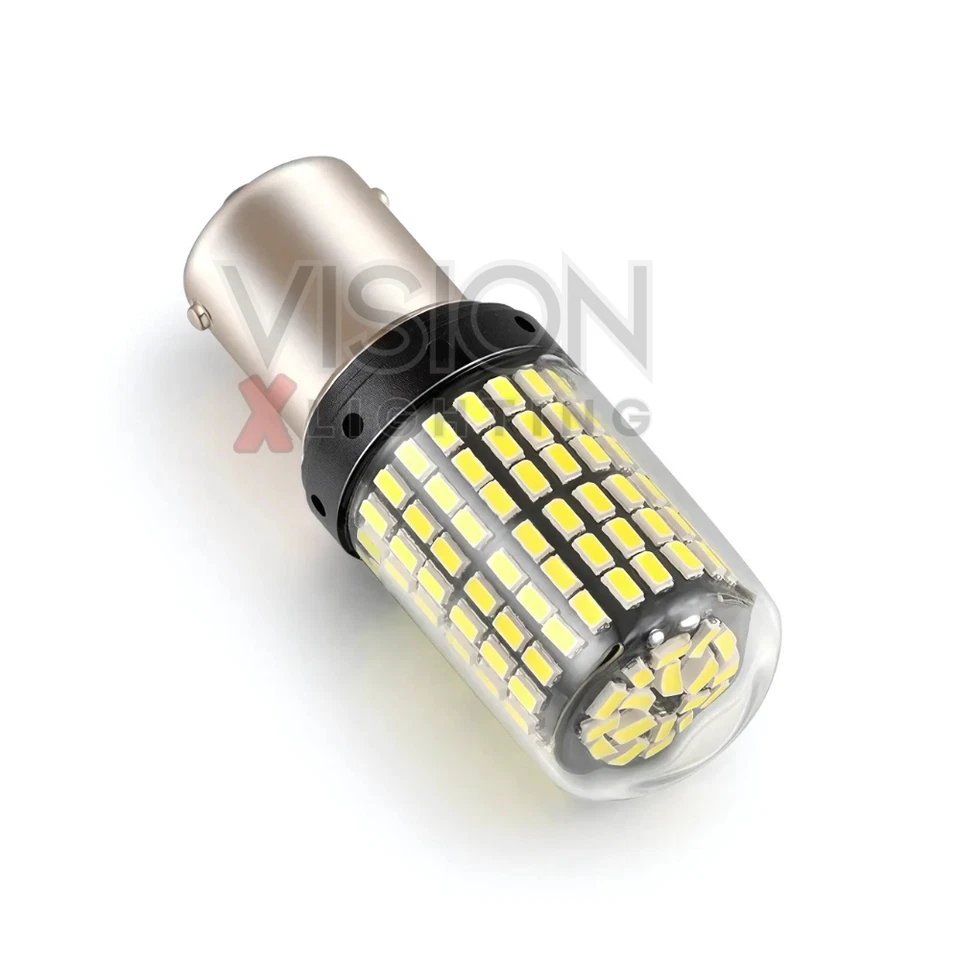 Fiat Panda 2003-2013 Actualización Bombilla LED Inverso 300% Blanco Brillante Libre Error Foto 4 de 4