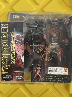 Signed by Derek Riggs NECA