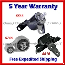 O554 Fits 2011-19 Ford Fiesta 1.6L Natural AUTO Dual Clutch Motor & Trans Mount