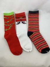 3 pair - Christmas/Holiday Themed Socks -Women's size 4-10 shoe size