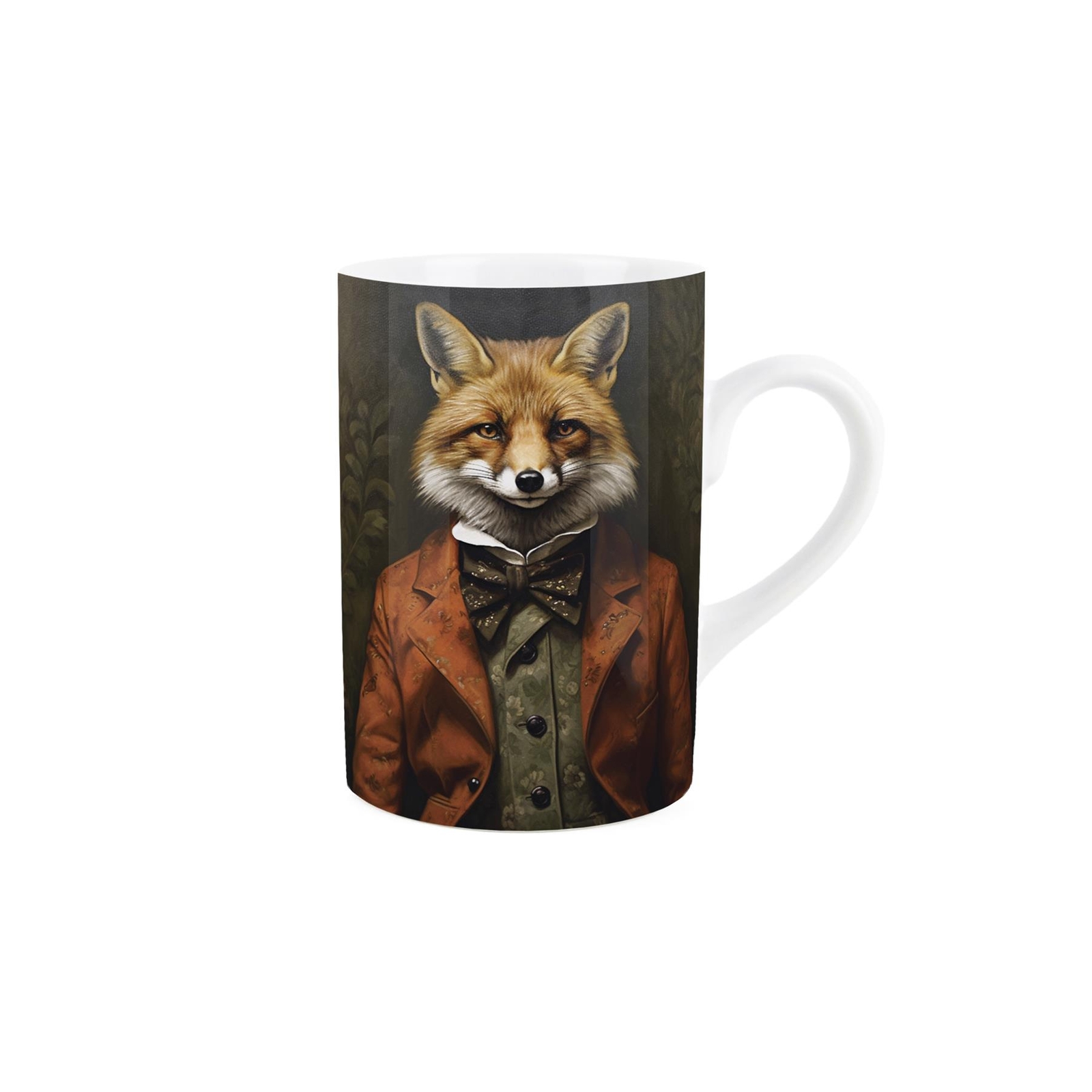 Edwardian Animals Fox Mug - Ceramic Tea/Coffee Cup Vintage Gift