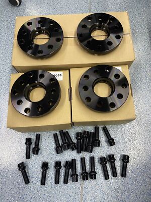 4x fit Audi VolksWagen Staggered 15 MM & 20 MM Wheel Spacers 5x100 5x112 57.1 Xm