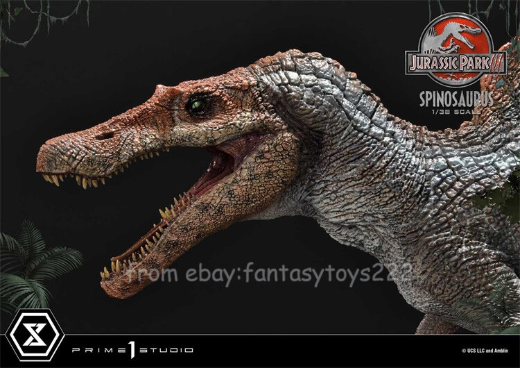 Prime 1 Studio Pcfjp-04 1/38 Jurassic 3 Spinosaurus In Stock Resin