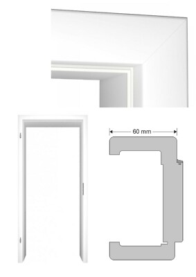 Türzarge 860x1985x180mm Lack weiß RAL 9010 *NEU + OVP*