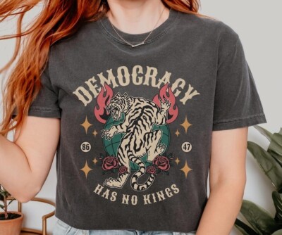 8647 Anti Trump  T-Shirt, No Kings in America Subtle FDT Tee T Shirt