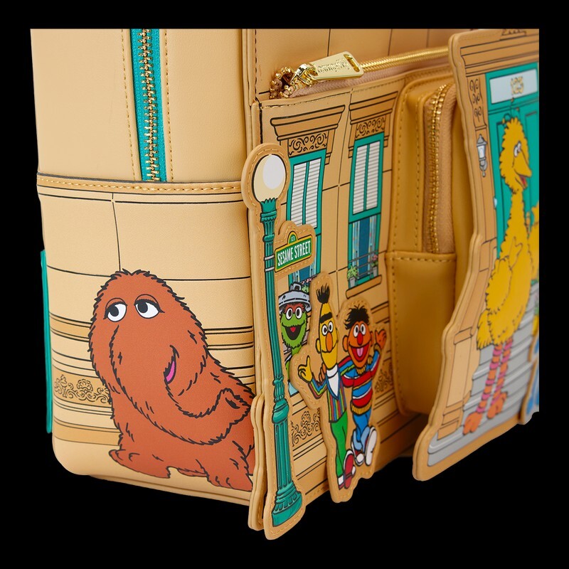 ☆Loungefly☆Sesame Street Neighborhood Friends Backpack Sesame Street Neighborhood Friends Mini Backpack | Loungefly