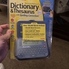 Franklin Bookman II MWD1440 Merriam-Webster Electronic Dictionary Thesaurus NEW