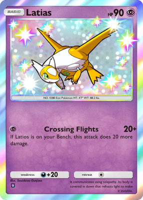 Pokemon Pocket TCG Card Game 1 Star Shiny Latias Fantastical Parade DIGITAL