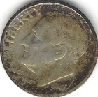 1946-S,  Roosevelt Dime, Silver, circulated (U.S. Coin, Money Collectible)