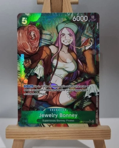 Jewelry Bonney (OP07-026) (V.2) Alt Art One Piece TCG English