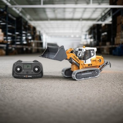 1/50 LR636 RC ローダー Amazon.com: wheelfun 1:50 RC Electric Lifting Tracked Loader Lr636