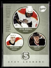 2002-03 Upper Deck Vintage Peter Worrell/Brad Ference/Chris Neil Florida