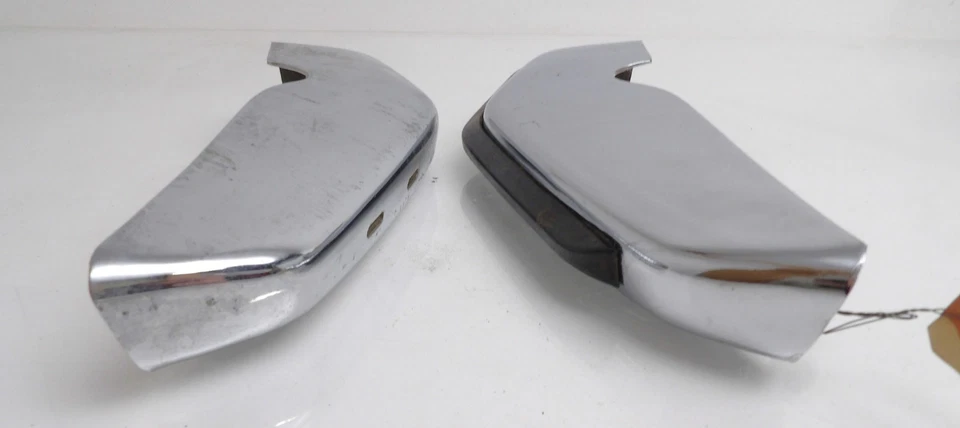 1972 Ford Custom Galaxie 500 LTD Landau Brougham НОВЫЕ ИЗ СТАРЫХ ЗАПАСОВ ПЕРЕДНИЕ LH+RH ЗАЩИТА БАМПЕРА - Изображение 4 из 4