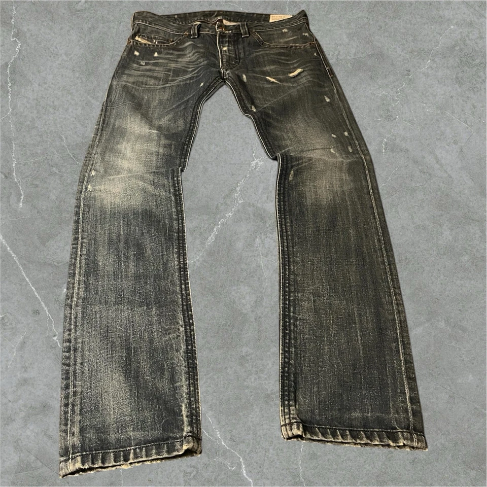 Diesel Jeans Herren Thavar Blau Größe W30 L32 Top Zustand - Bild 2 von 4