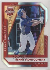 2021 Elite Extra Edition Prime Numbers C Die-Cut 179/193 Benny Montgomery #8 3gr