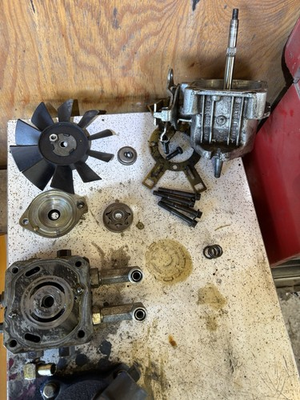 #ad #ad Hydro Gear Left Side Pump From Cub Cadet Tank M 60 $127.00