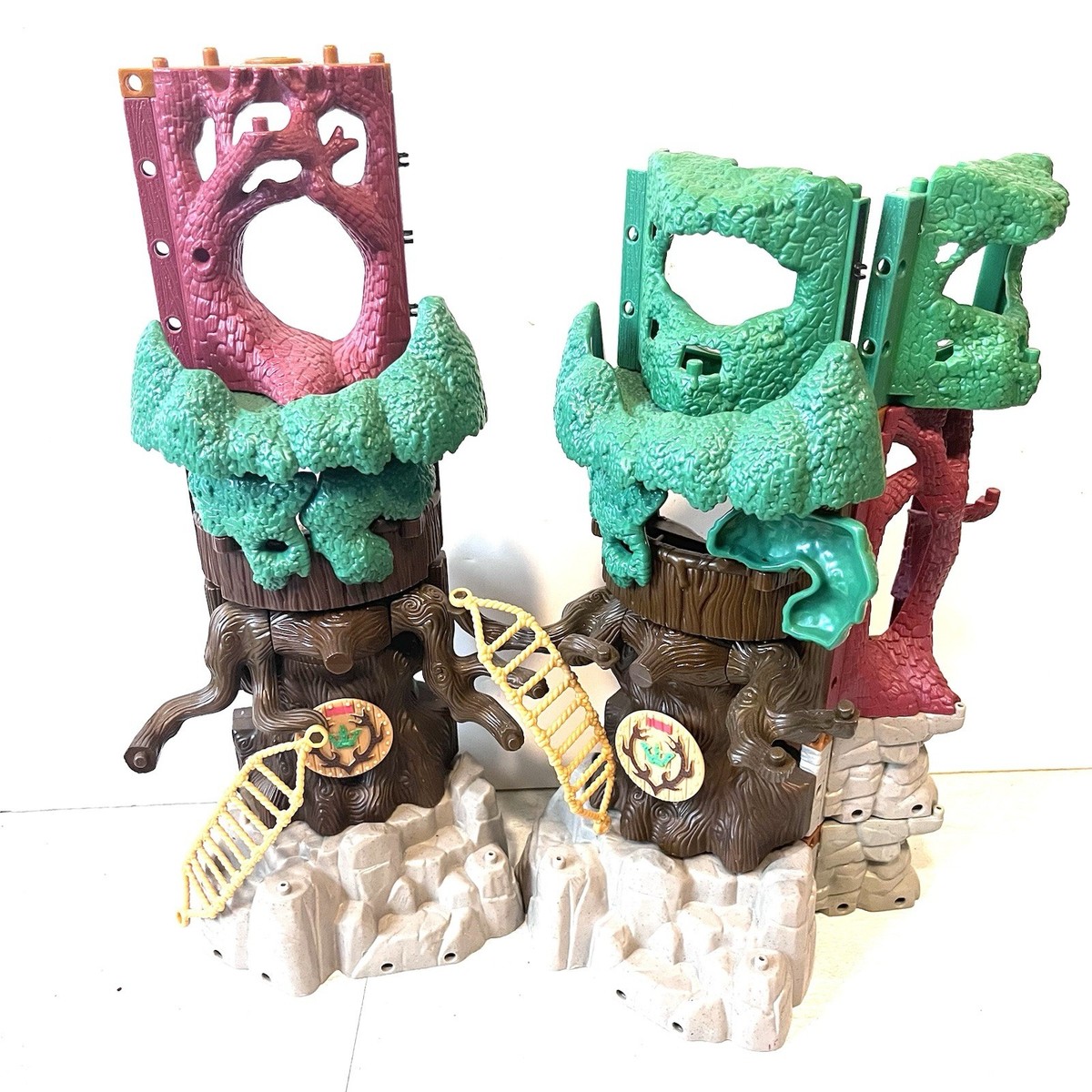 Fisher Price Imaginext LOST FORTRESS #78590 Vintage 2002 Trees | eBay