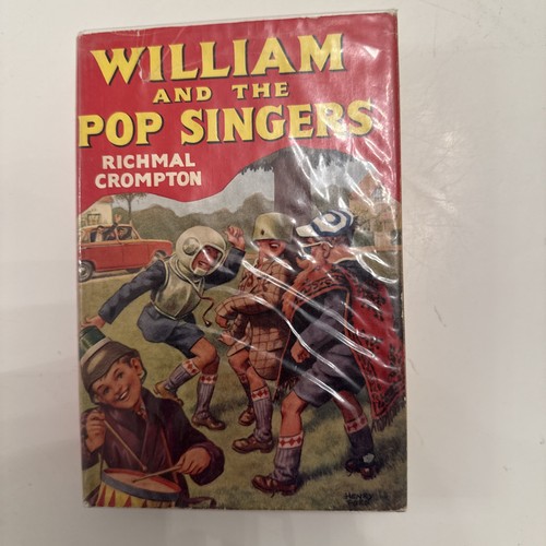 William and the Pop Singers By Richmal Crompton, 1st Edition, 1965, Dust Jacket