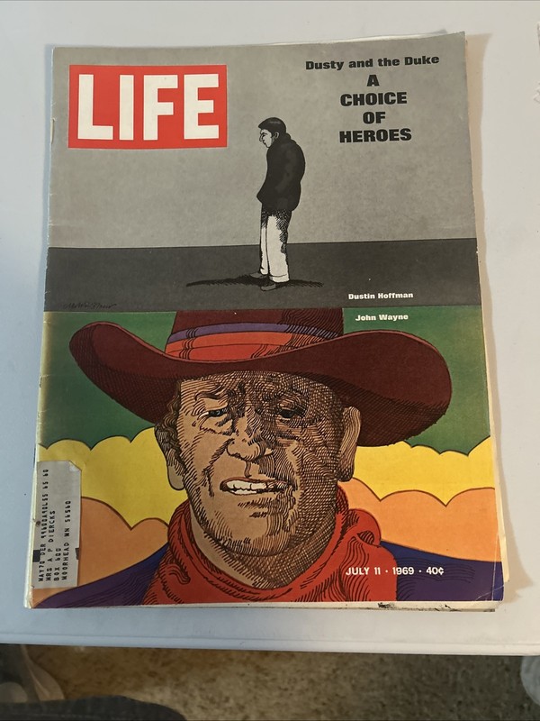 Life - July 11, 1969 Dusty and the Duke A Choice of Heros