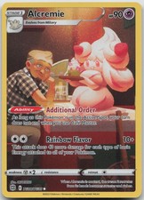 Alcremie TG08/TG30 Holo Brilliant Stars Trainer Gallery Pokemon Card NM