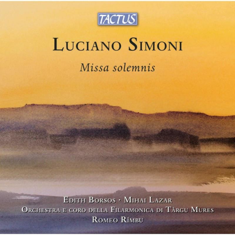TC931903 Borsos Luciano Simoni: Missa Solemnis CD TC931903 NEW