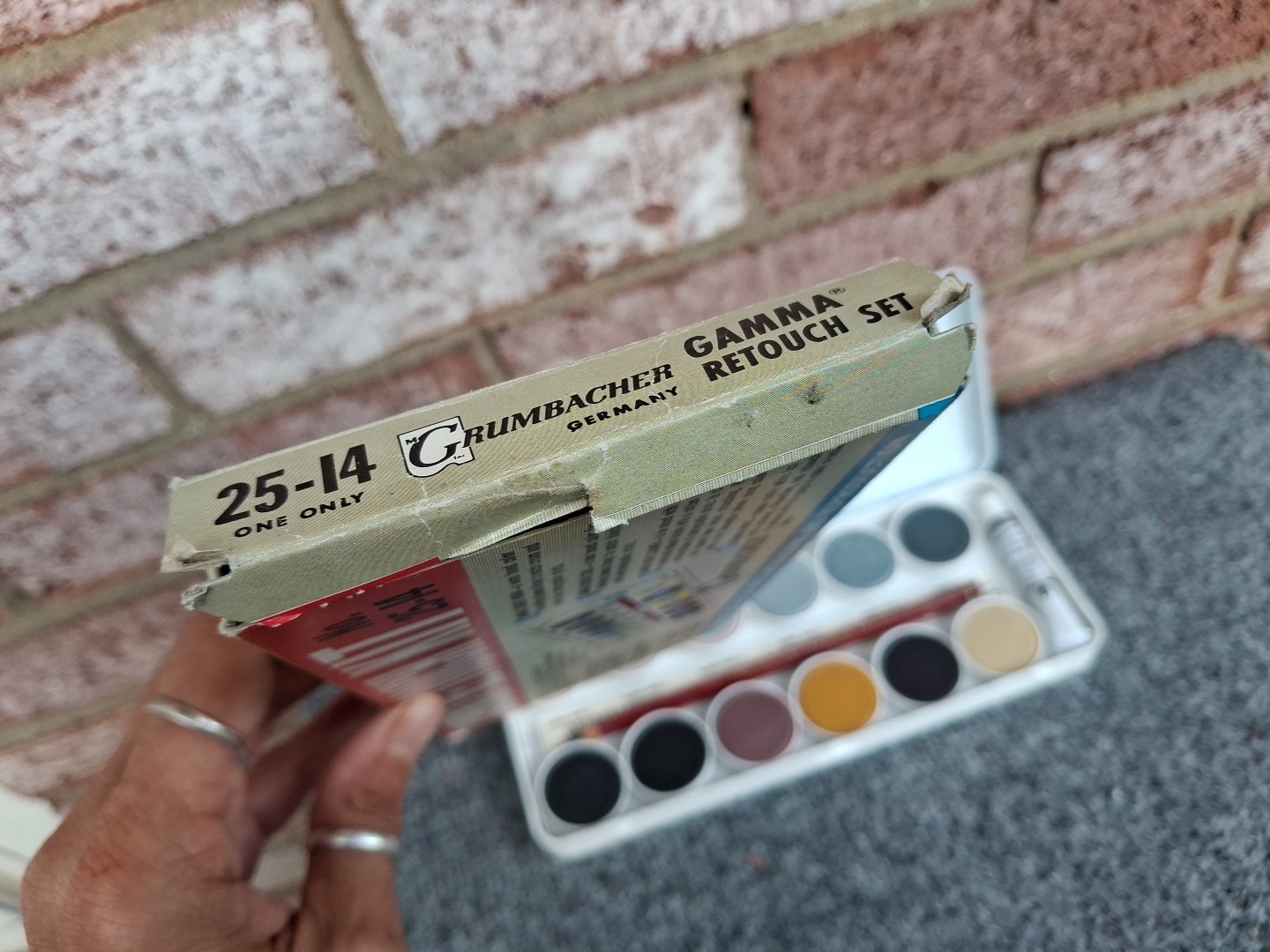 Grumbacher Gamma Retouch Kit No. 25-14 Brand New Old Stock  Photo Retouching