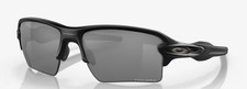 OAKLEY FLAK 2.0 XL POLARIZED SUNGLASSES OO9188-58 MATTE BLACK W/ PRIZM DEEP H2O