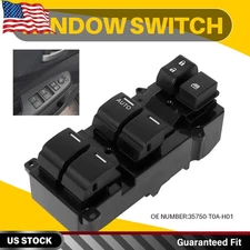 Front Left Driver Side Master Window Switch Assembly For 2011-2013 Honda CR-V