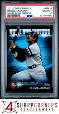 2012 TOPPS PRIME 9 HOME RUN LEGEND #HRL-4 REGGIE JACKSON HOF PSA 10
