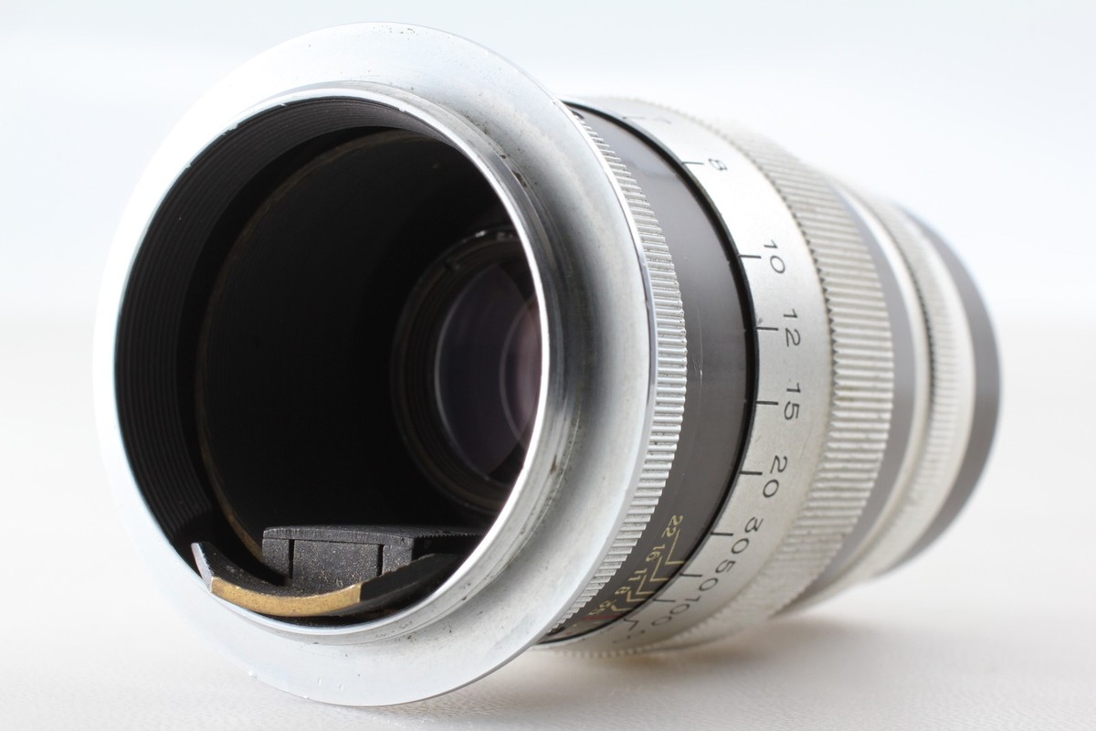 Exc+5] Canon 100mm f/3.5 LTM Screw Mount Lens L39 Lens From JAPAN