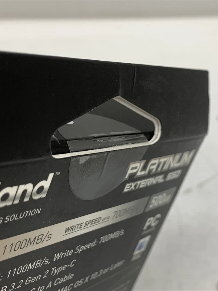Inland Platinum External SSD 500GBP Solid State Drive Portable Backup Solution - Image 3 of 4