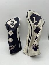 Gentle Creek Golf Club Texas Cru Golf 1 And 3 Woods Headcovers (2) Preowned