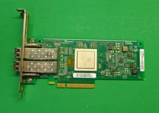 GENUINE QLogic Dual Port 8GB Fiber Channel PCIe Adapter Card PX2810403-01