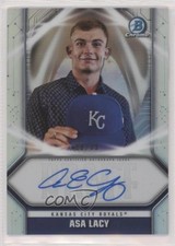 2020 Bowman Draft Chrome Draft Night Auto 58/99 Asa Lacy #DNA-AL Auto 0cv