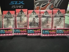 RAID Japan EGU Dama Jigs, Jig Heads - (Lot of 5 rare) BFS - JDM Fishing Lures