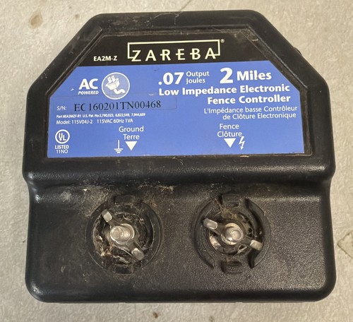 Zareba EA2M-Z Low Impedance Electronic Fence Controller 2 Miles Tested